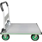 JBM Sammenleggbar Tralle Med Aluminiumplattform 300kg