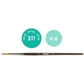 Milan Rund Syntetisk Bustmalingpensel Serie 311 Nr. 6 12 Enheter