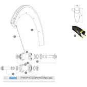 Mavic Comete Pro Carbon Disc Framfelg