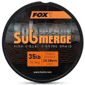 Fox International Submerge Orange Sinking 300 M Flettet Fiskesnøre