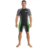 Abysstar Surf 2.5 Mm Kortermet Shorty-våtdrakt Med Glidelås Foran