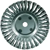 Osborn 0002641151 22.2 Mm Koppbørste Med Tvunnet Tråd