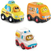Vtech Ttb Sett 6 Walkie Taxi Simoneta Varebil Og Nina Ambulanse Spansk Versjon