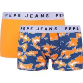 Pepe Jeans Camo Low Rise Boxers 2 Enheter