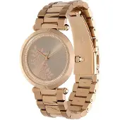 Olivia Burton T-bar Floral 34 Mm Dameklokke