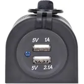 Euromarine Overflate Montert Usb-kontakt 3.1a