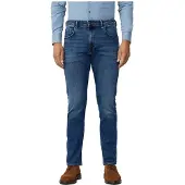 Hackett London for man. HM212696 Blue classic fit jeans (34/32), Casual, Cotton, Denim