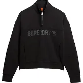 Superdry Active Tech Logo Relaxed Halv Glidelås Genser