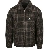 Superdry for man. M5012203A Wool Blend Check Ranch Jacket brown (XL), Casual