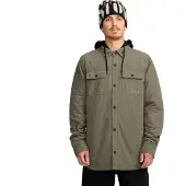 Volcom Kenson Ins Flannel Jakke grønn