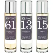 Caravan Nº13/nº15/nº61 150ml Parfyme 3 Enheter