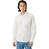 Pepe Jeans for man. PM3090838 White Creed shirt (M), Casual, Cotton, Long sleeve