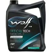 WOLF Officialtech Ms-f Sae 5w-30 5l Motorolje