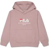 FILA Benna Regular Logo Hettegenser Pink (122/128)
