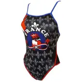 Turbo France Coq Tynn Stropp Badedrakt