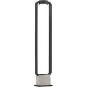 LUCANDE LED-gatelampe Belna, 100 cm, antrasitt, betong, IP65