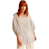 & Me Maggie 3/4 Erme Bluse