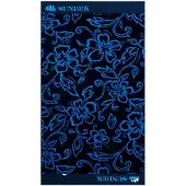 Sundek Jacquard Terry Hibiscus Pattern Håndkle