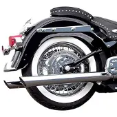 Bassani Xhaust True Duals Harley Davidson Ref:31117b Ikke-godkjent Lyddemper