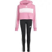 Adidas Seasonal Essentials Tiberio 3 Stripes Fleece Leggings Treningsdress
