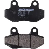Braking 673sm1 Honda Semi-sintrede Bremseklosser