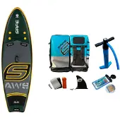 Safe Waterman A.w.s9´6´´ Oppblåsbart Padlebrettsett