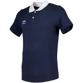 Umbro Contrast Collar Piqué Kortermet Poloskjorte
