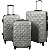 Borg Living Koffert - Diamant grå - Hardcase lettvektskoffert
