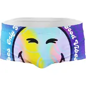 Otso Smiley World Vibes Badeshorts Boxer