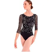 Intermezzo Dunia Leotard Med 3/4-ermer