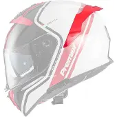 Premier Helmets Devil Hjelmens Bakspoiler
