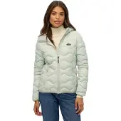 Superdry for woman. W5011971A Fuji Lite Wave Padded Jacket in grey (XS), Casual, Recycled nylon