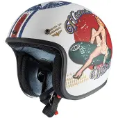 Premier Helmets Classic Pin Up åpen Hjelm