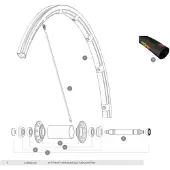 Mavic Ksyrium Sls Tubular Framfelg Refurbished