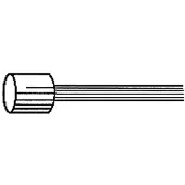 Vparts 1.1m 4mm 578-000-24 Clutchkabel 100 Enheter