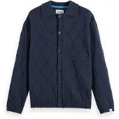 Scotch & Soda Open Work Skjorte Med Lange Ermer