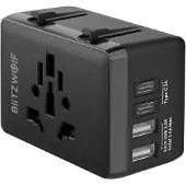 BlitzWolf Ta1 4-i-1 Usb-ladeadapter 20w