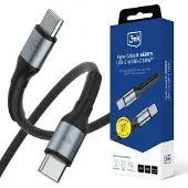3MK Hyper Cable N-SERIES USB-C / USB-C 2m 20V/5A 100W / svart