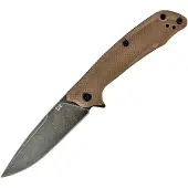 ABKT Tac Predator Linerlock Tan