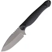 Wachtman Knife & Tool Eddy 2 Fixed Blade Black