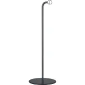 TRIO Oppladbar LED-bordlampe Maxi, svart, metall, dimbar, 36 cm