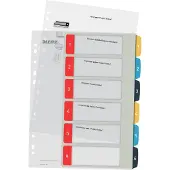 Leitz Cosy 1-6 register for PC utskrift