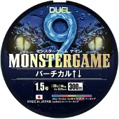 Duel Monstergame 9 Vertical Fishing Flettet Fiskesnøre 200 M