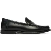 BOSS for man. 50557750 Tevan black leather shoes (45), Flat, None, Casual