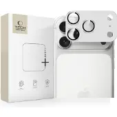 Tech-Protect iPhone 17 Pro Camfull Fit+ kameralinsebeskytter - Sølv