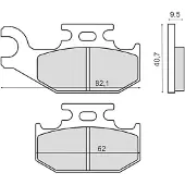 RMS Beauty Suzuki Kingquad 700cc 225102893 Sintrede Bremseklosser
