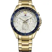 Tommy Hilfiger klokke - Herreklokke Luke, sofistikert sportstil, 1791121