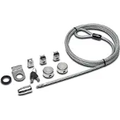 Kensington Locking Kit - Sikkerhetskabellås - sølv - 2.44 m - TAA-samsvar - for Apple Pro Display XDR