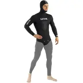 Seac Sub Black Shark Open Cell 7 Mm Spjutfiskejakke