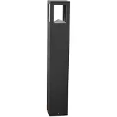 LUCANDE LED-gatelampe Nicola, 65 cm, antrasitt, P54